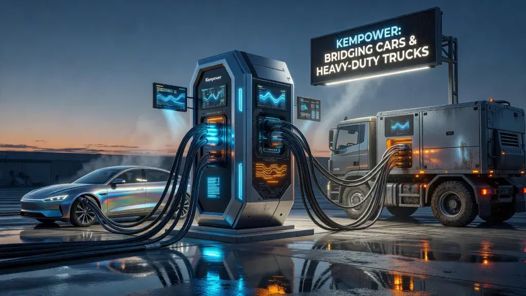 Kempower's New Charger Bridges Cars and Heavy-Duty Trucks